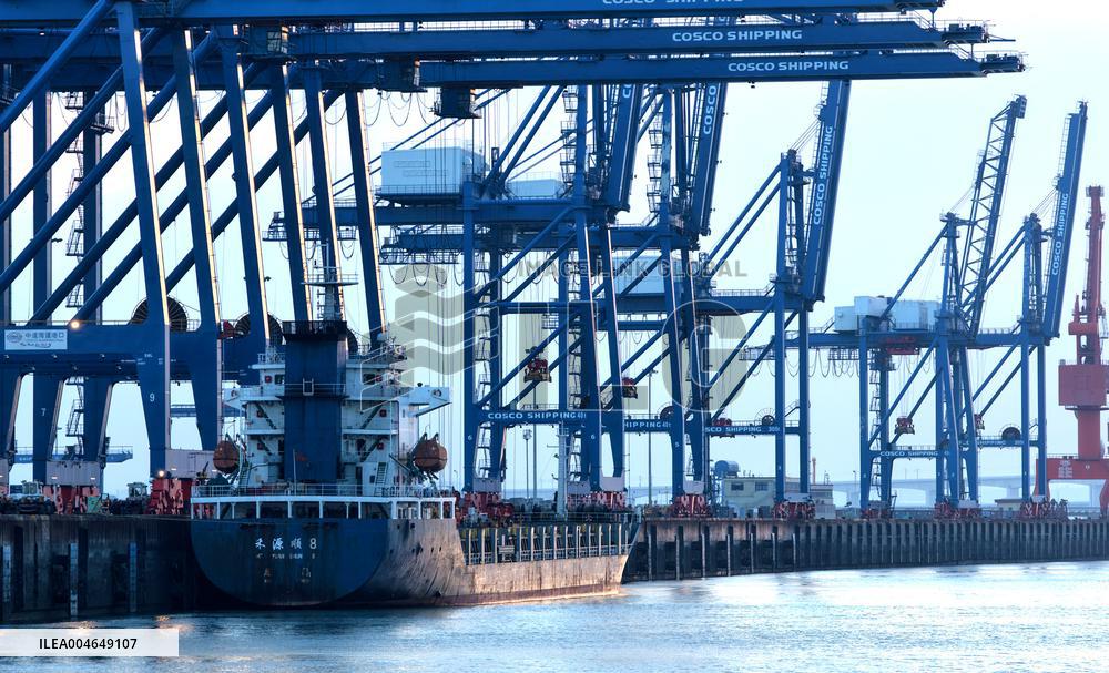 Quanzhou Port Shihu Port Area Container Trade