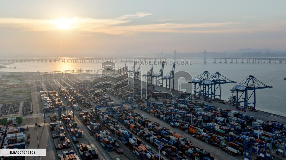 Quanzhou Port Shihu Port Area Container Trade