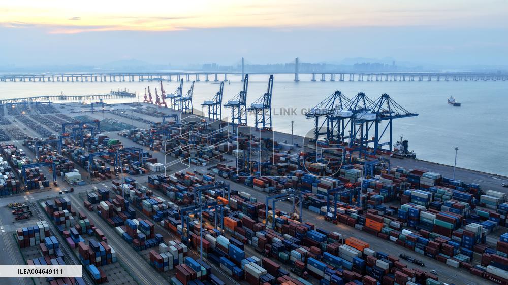 Quanzhou Port Shihu Port Area Container Trade