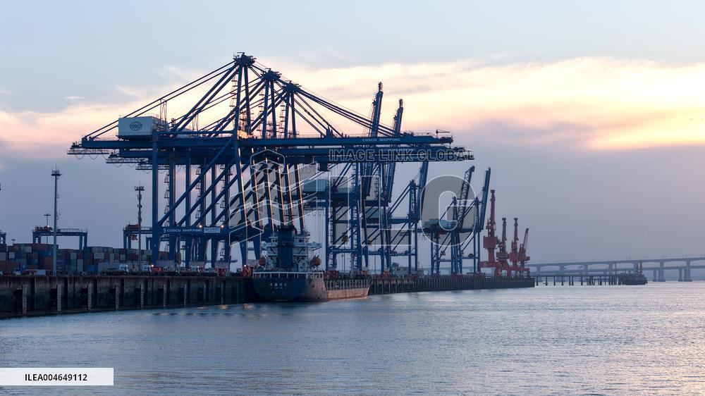 Quanzhou Port Shihu Port Area Container Trade