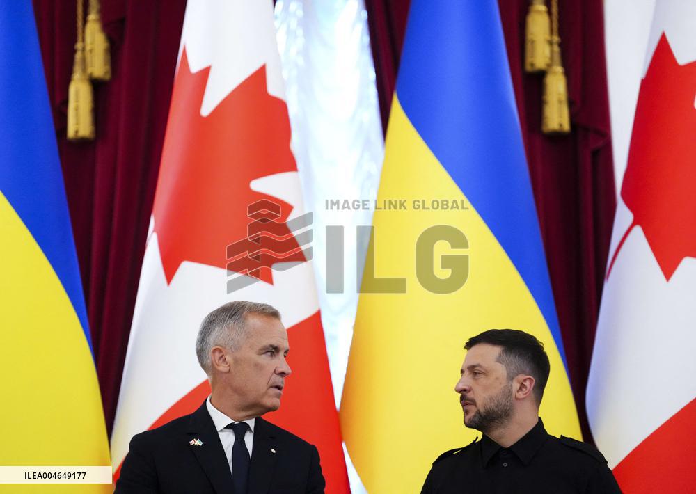 Mark Carney Visit To Ukraine