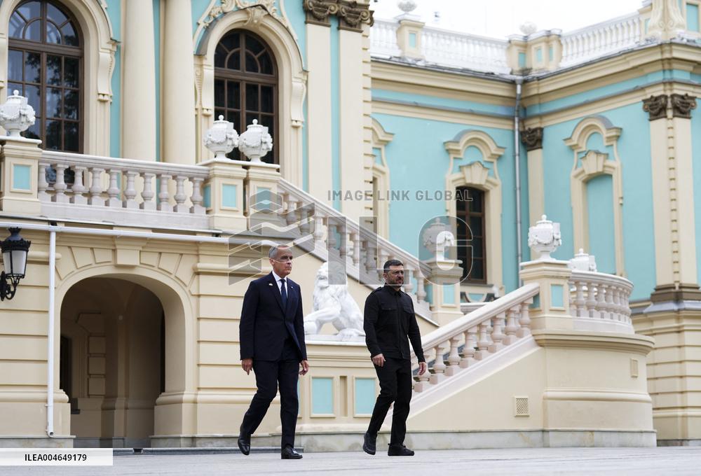 Mark Carney Visit To Ukraine