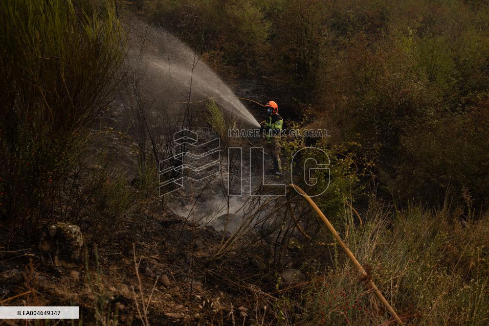 Wildfires Drive Evacuations in Leon