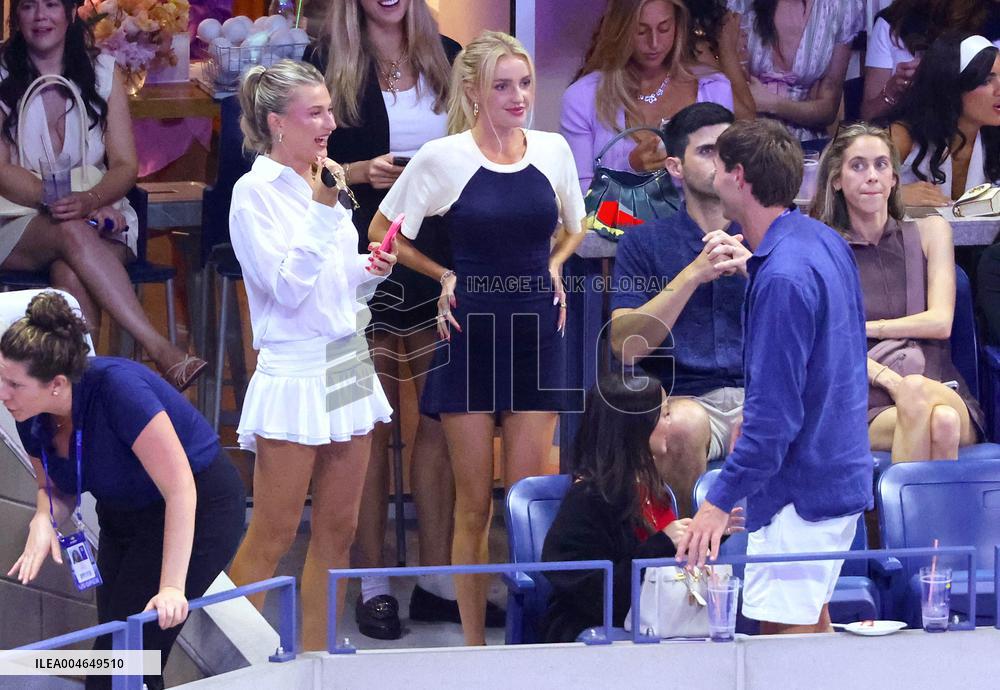 US Open - Celebs In The Stands