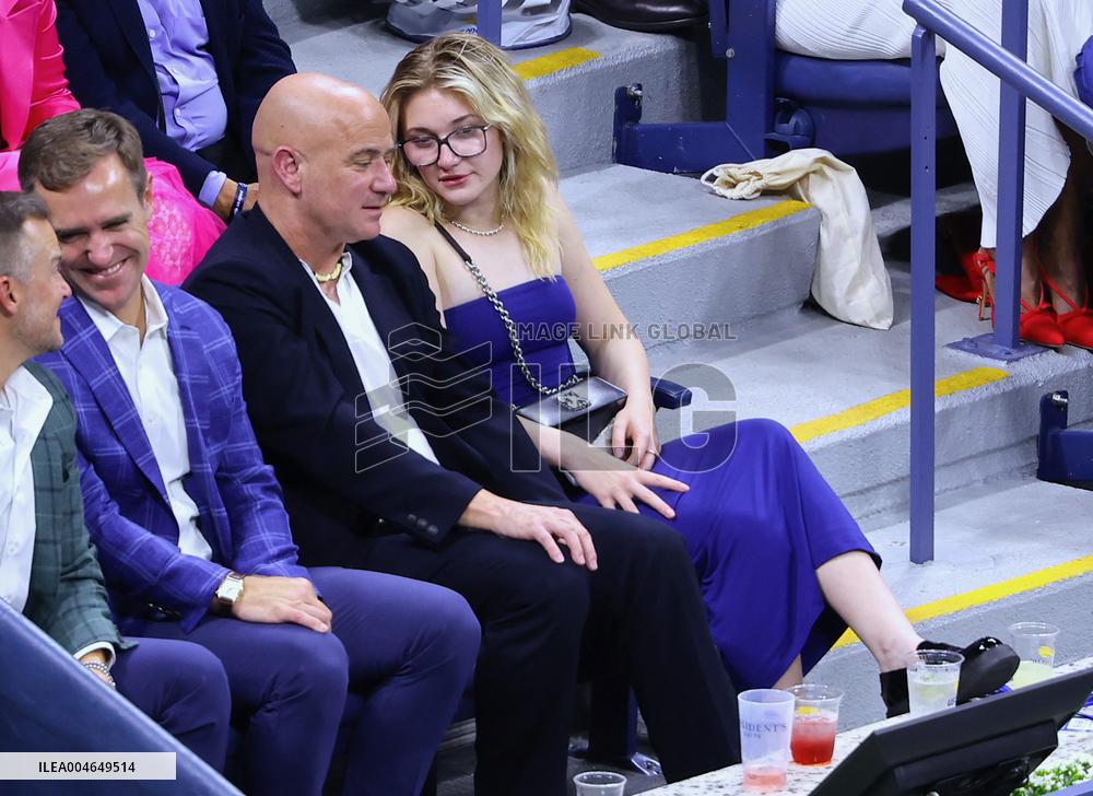 US Open - Celebs In The Stands