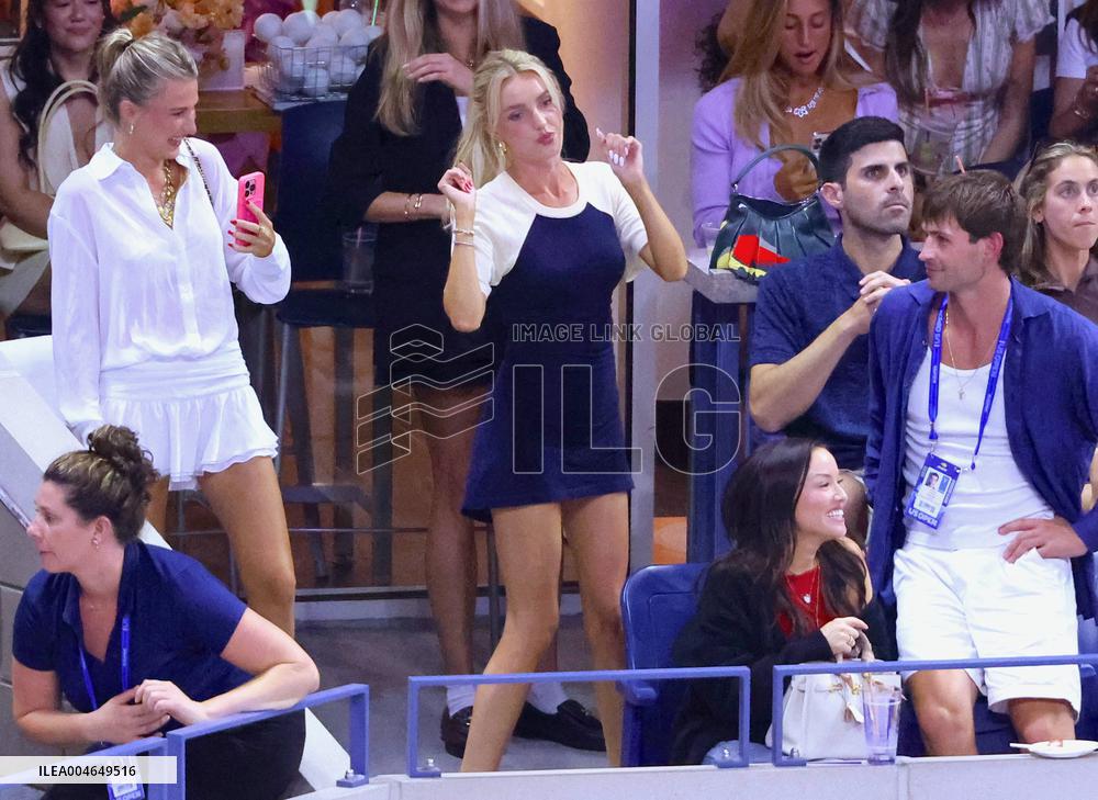 US Open - Celebs In The Stands