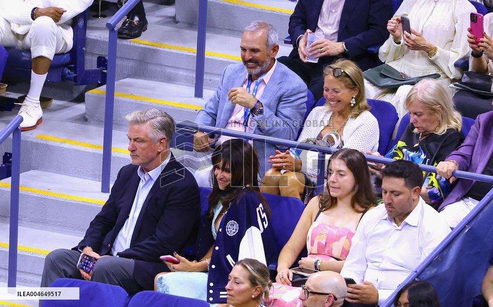 US Open - Celebs In The Stands