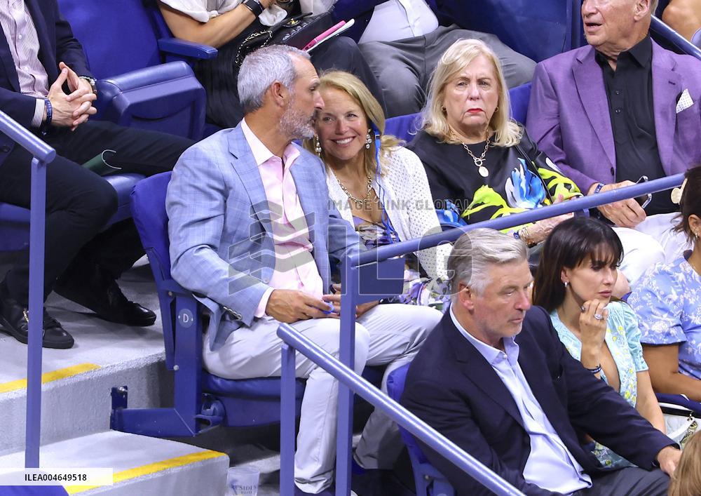 US Open - Celebs In The Stands