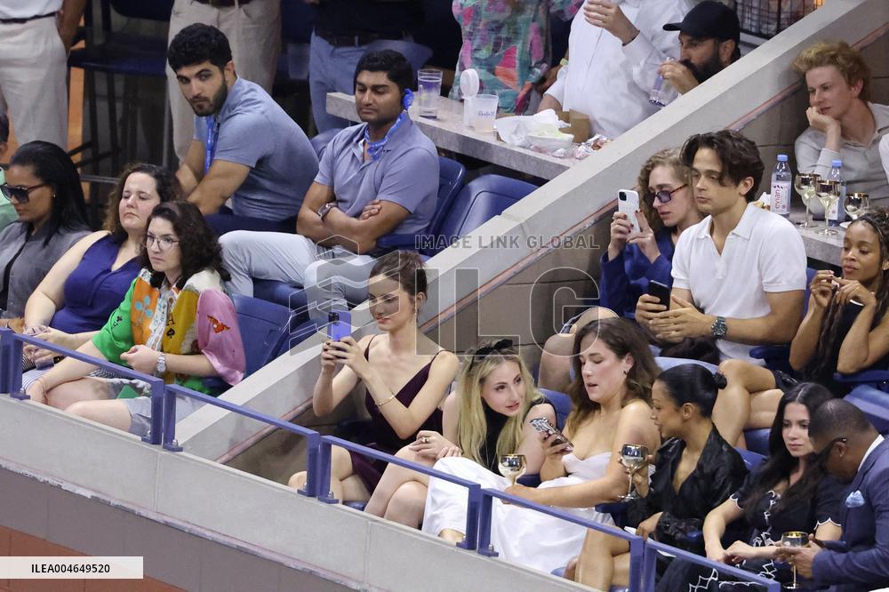 US Open - Celebs In The Stands