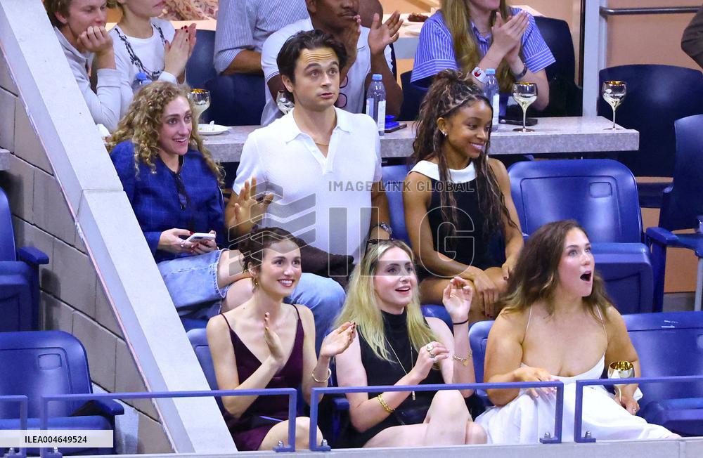 US Open - Celebs In The Stands