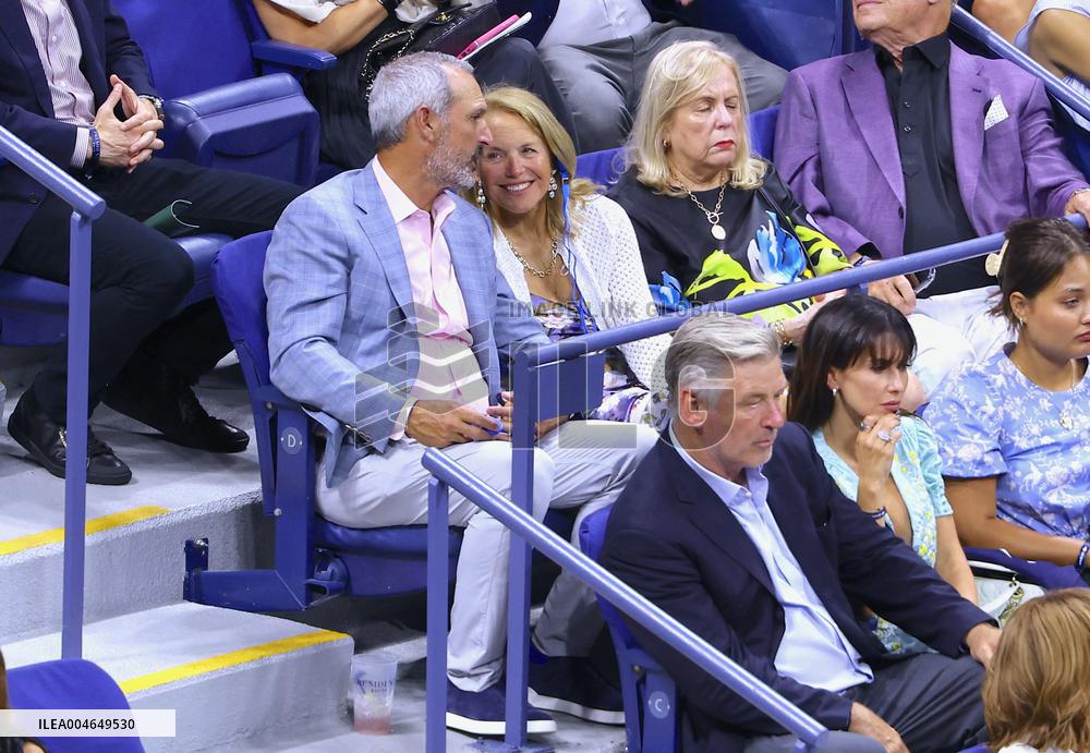 US Open - Celebs In The Stands