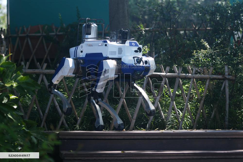 Intelligent Robot Police Dog