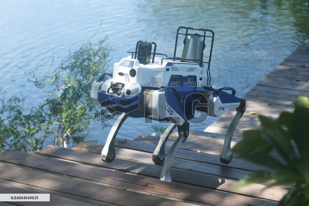 Intelligent Robot Police Dog