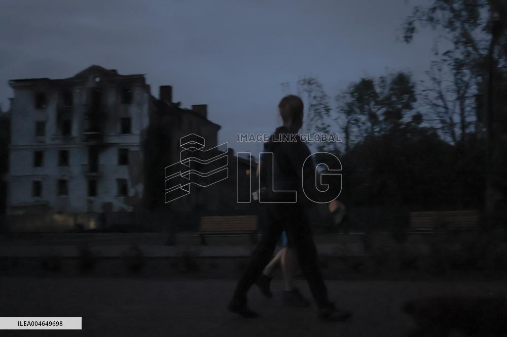 No Electricity in Kramatorsk After The Russian Attack - Ukraine