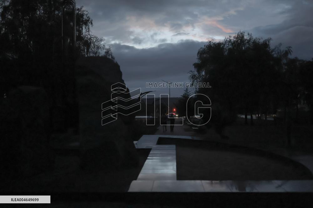 No Electricity in Kramatorsk After The Russian Attack - Ukraine