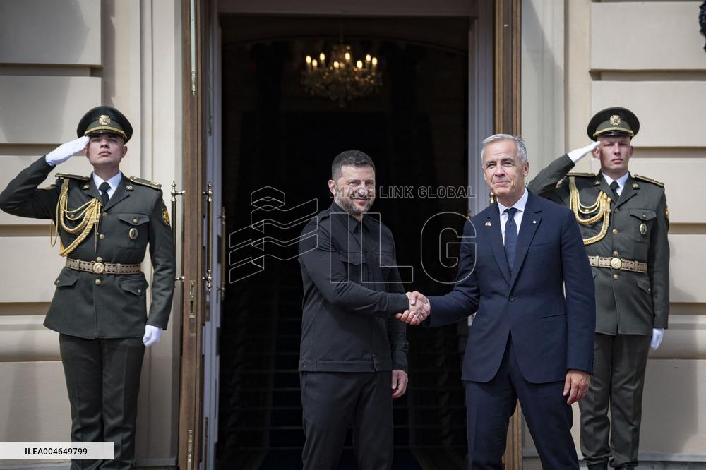 Mark Carney Visit To Ukraine