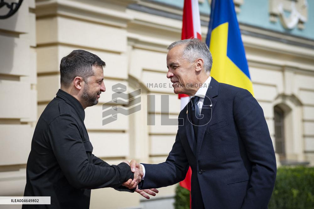 Mark Carney Visit To Ukraine