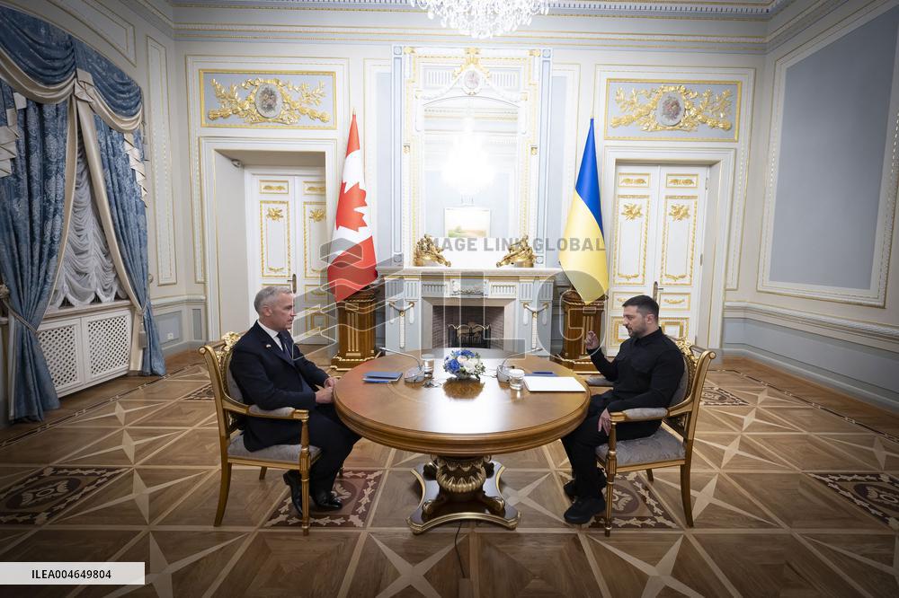 Mark Carney Visit To Ukraine