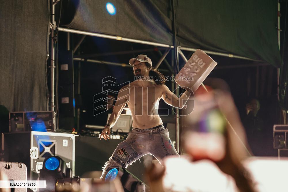 Alan Walker and Steve Aoki concert