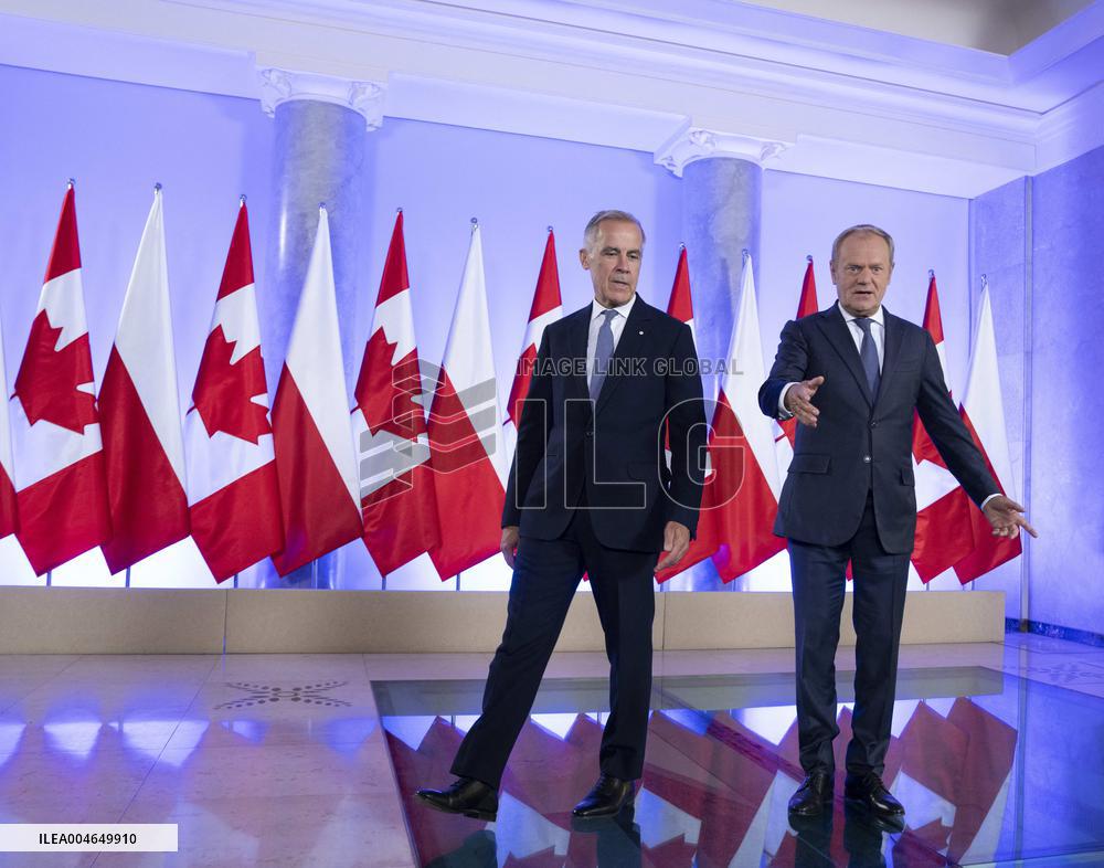Canadian PM Carney Meets Polish PM Tusk - Warsaw