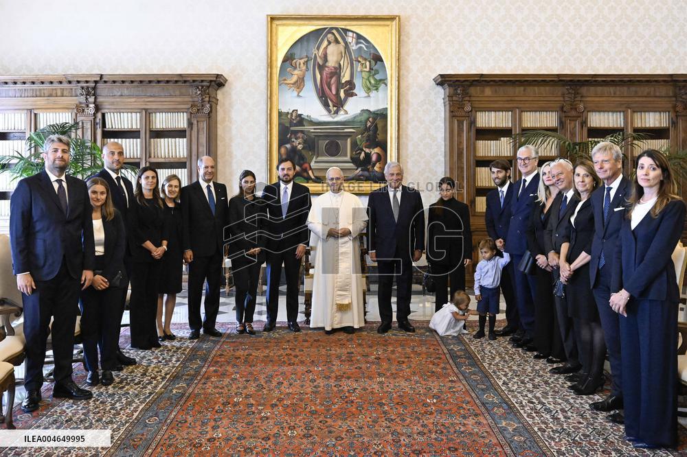 Pope Leo XIV Receives Antonio Tajani - Vatican