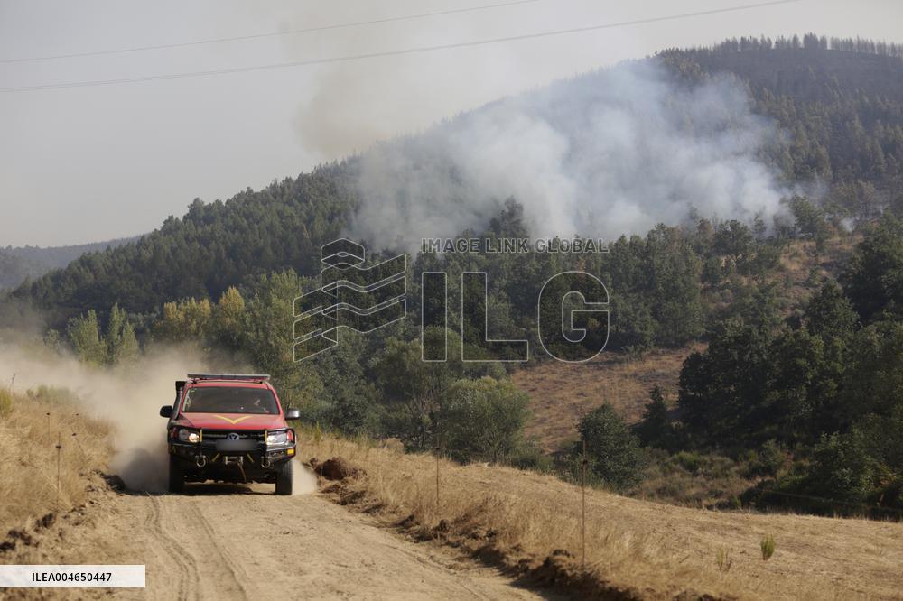 Wildfires Rage in Spain