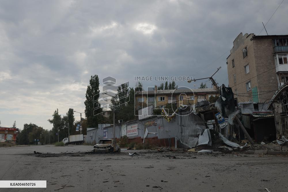 The Frontline Town of Kostiantynivka - Donetsk Region