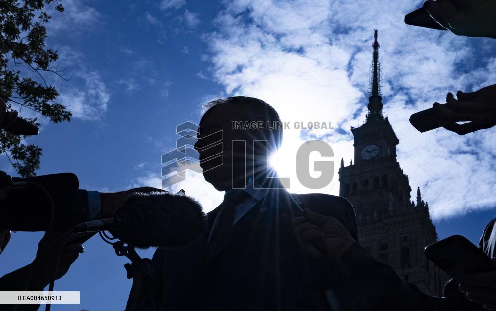Canadian PM Carney Meets Polish PM Tusk - Warsaw