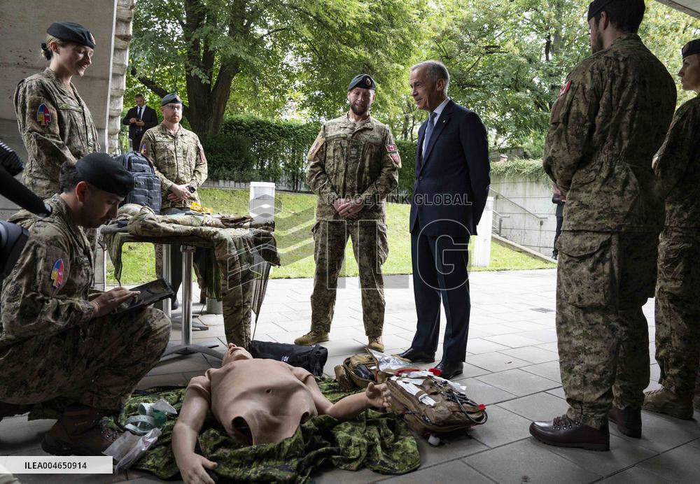 Canadian PM Carney Meets Polish PM Tusk - Warsaw