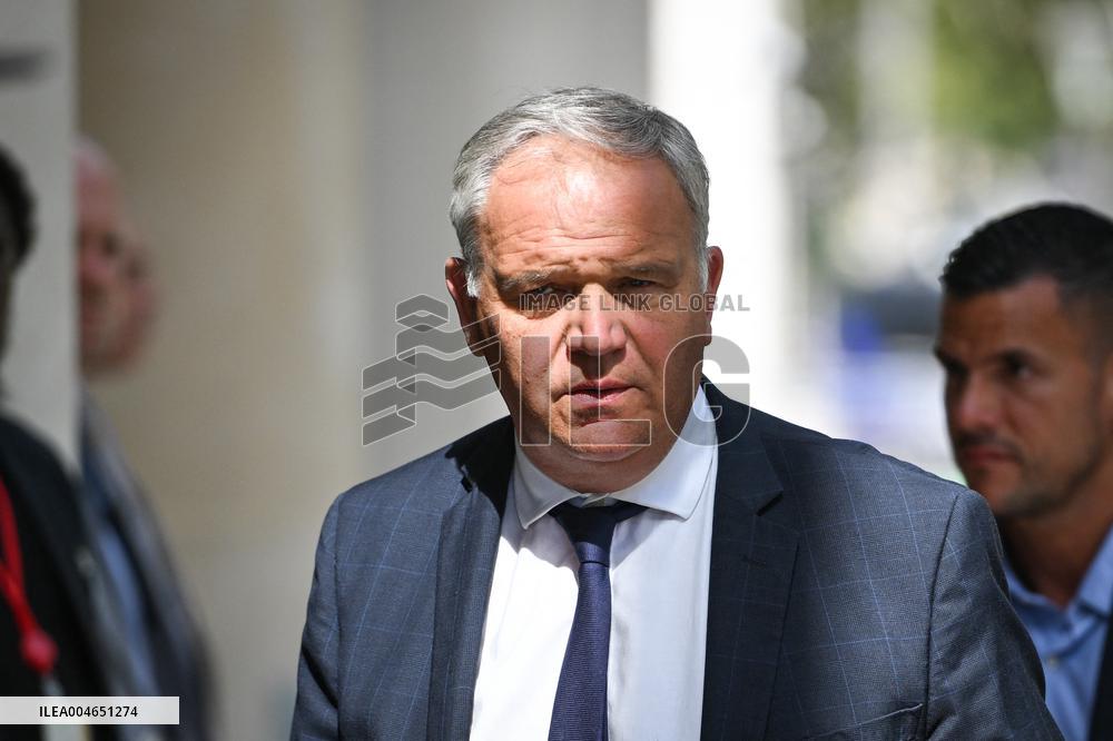 French PM Francois Bayrou presser in Paris FA