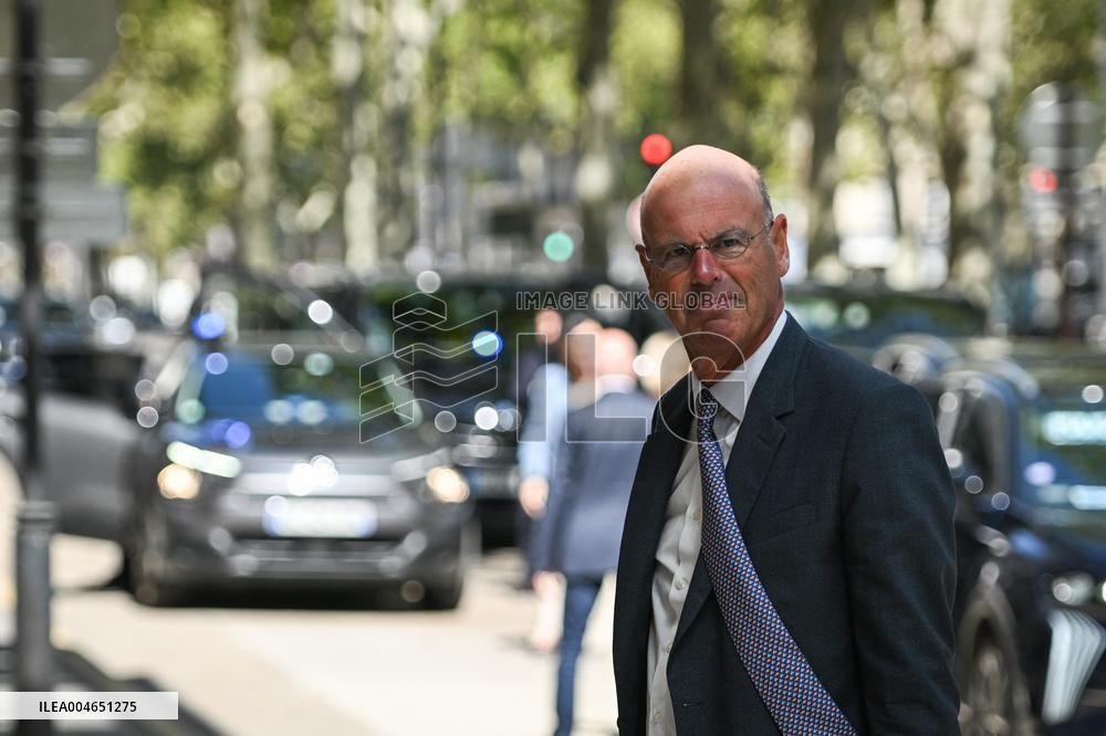 French PM Francois Bayrou presser in Paris FA