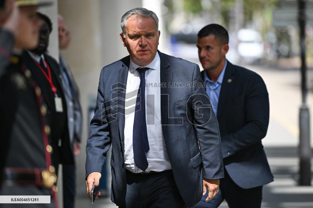 French PM Francois Bayrou presser in Paris FA