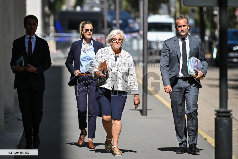 French PM Francois Bayrou presser in Paris FA