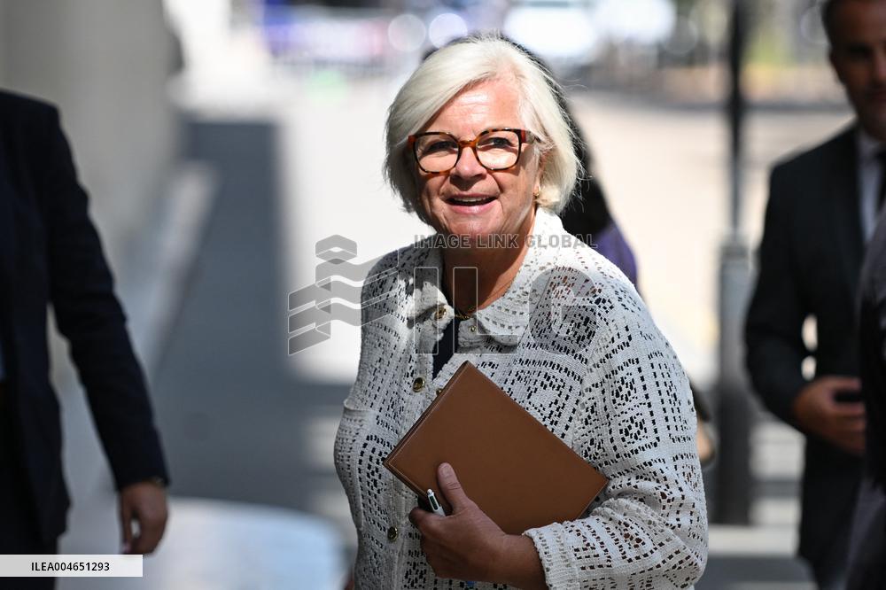 French PM Francois Bayrou presser in Paris FA