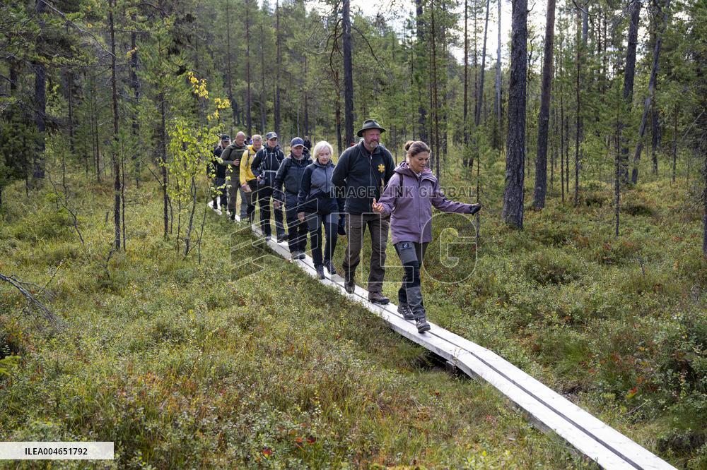 CROWN PRINCESS IN BJÖRNLANDETA NATURE RESERVE