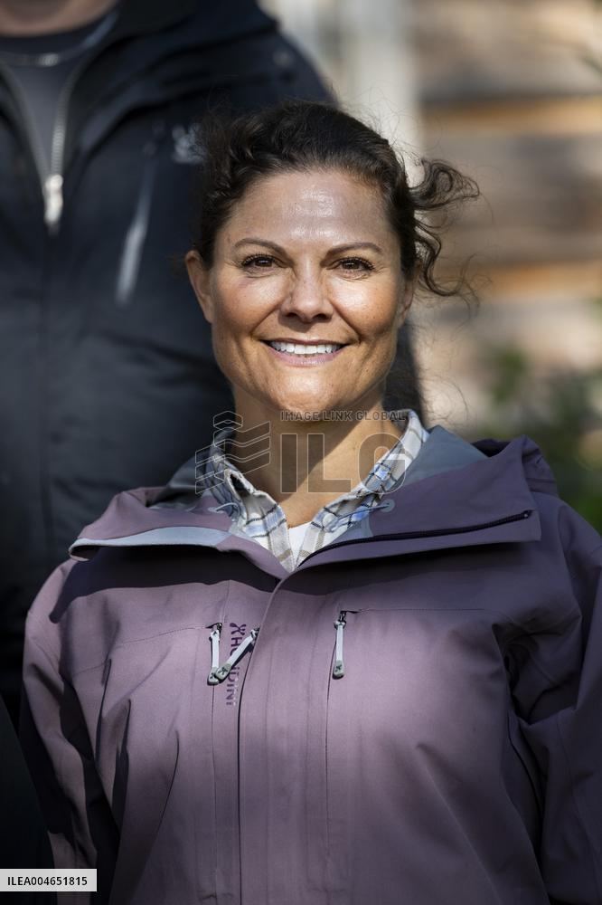 CROWN PRINCESS IN BJÖRNLANDETA NATURE RESERVE