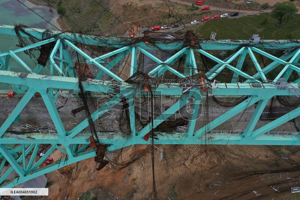 Jianzha Yellow River Super Large Bridge Steel Strand Fracture