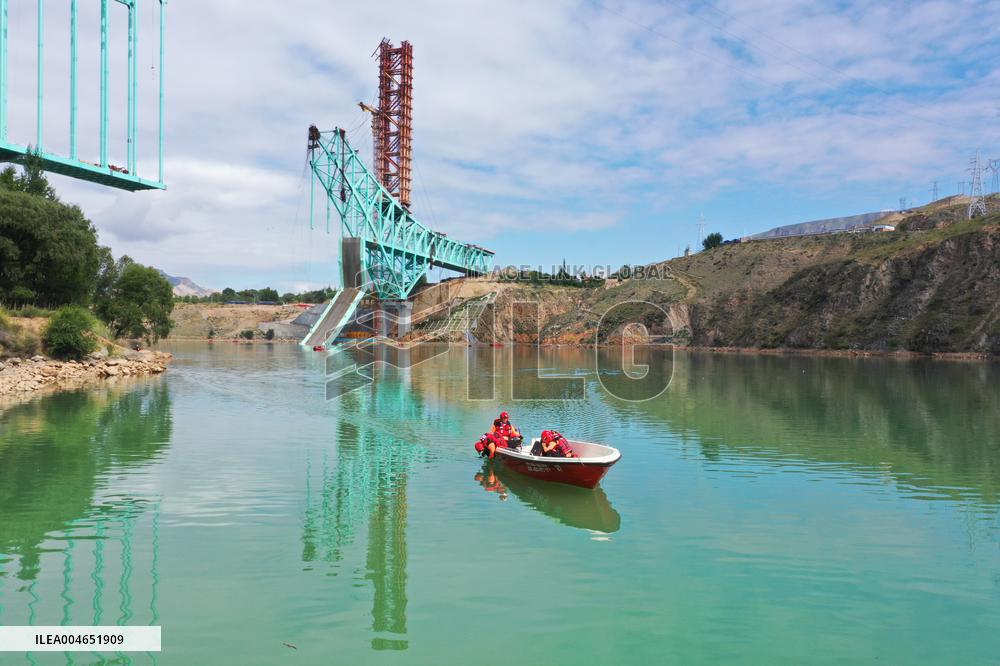 Jianzha Yellow River Super Large Bridge Steel Strand Fracture Rescue