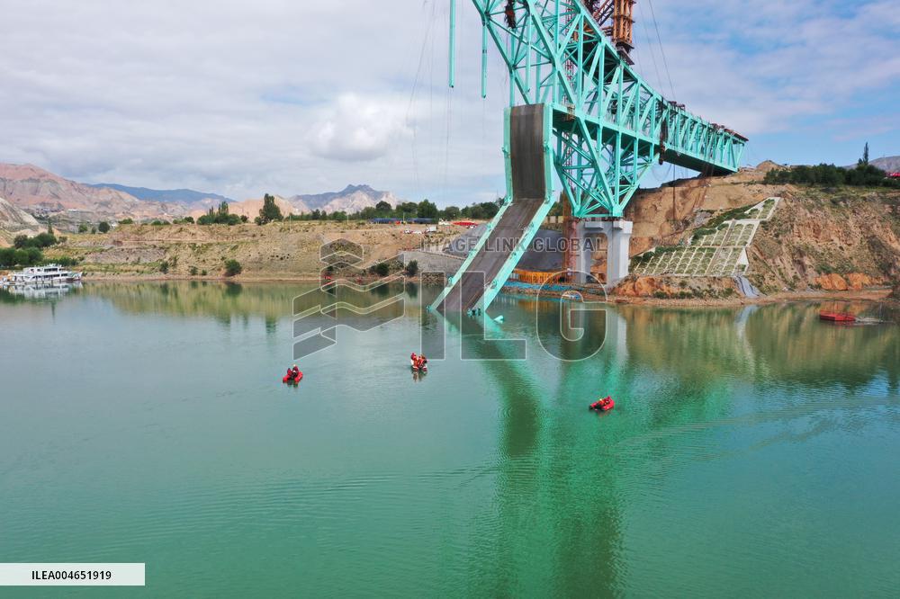 Jianzha Yellow River Super Large Bridge Steel Strand Fracture Rescue