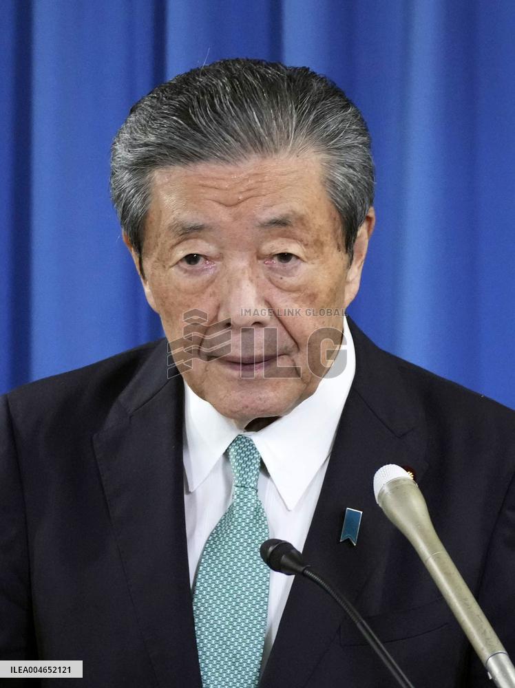 Japan's ruling LDP Secretary General Moriyama