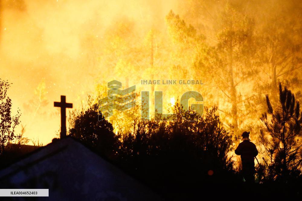 Situation 2 Declared For Fire - Lugo