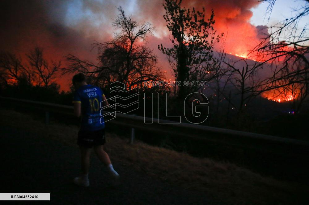Situation 2 Declared For Fire - Lugo