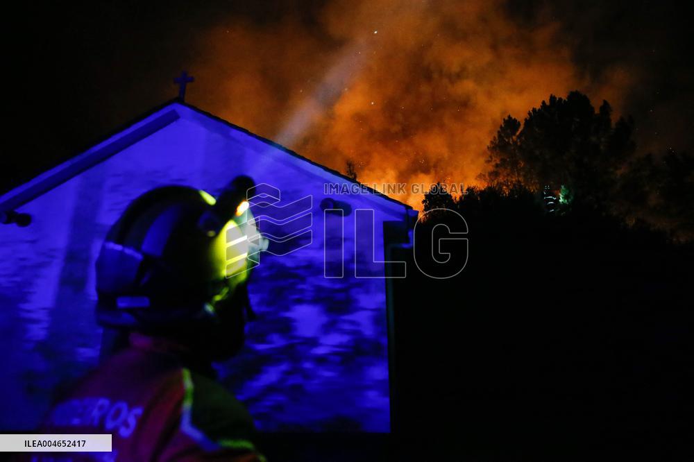 Situation 2 Declared For Fire - Lugo