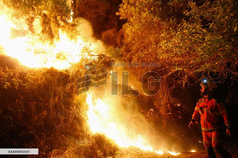 Situation 2 Declared For Fire - Lugo