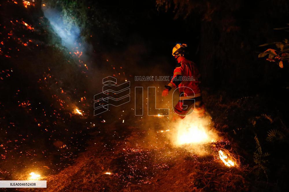 Situation 2 Declared For Fire - Lugo