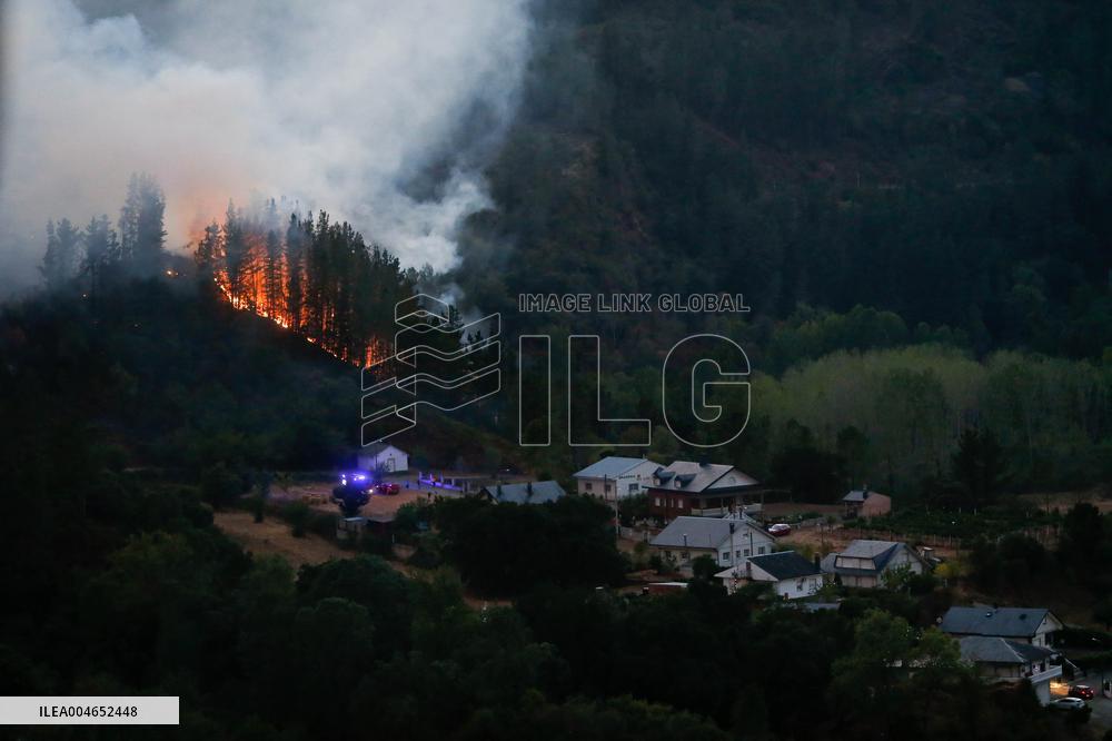Situation 2 Declared For Fire - Lugo