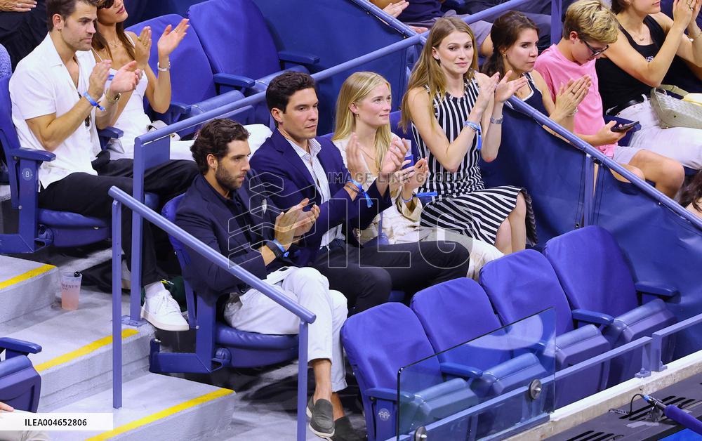 US Open - Celebs In The Stands