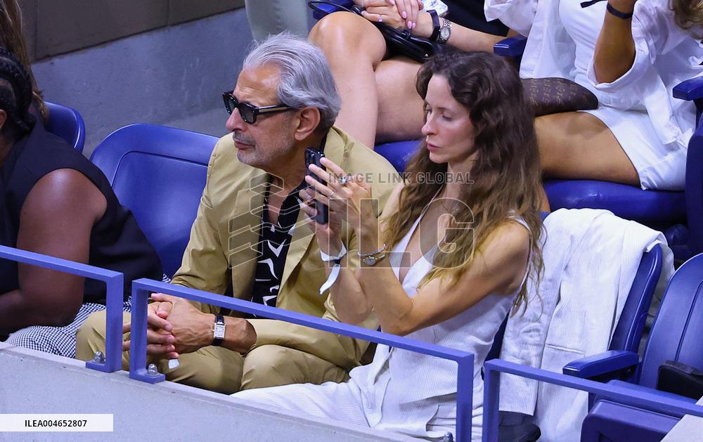 US Open - Celebs In The Stands