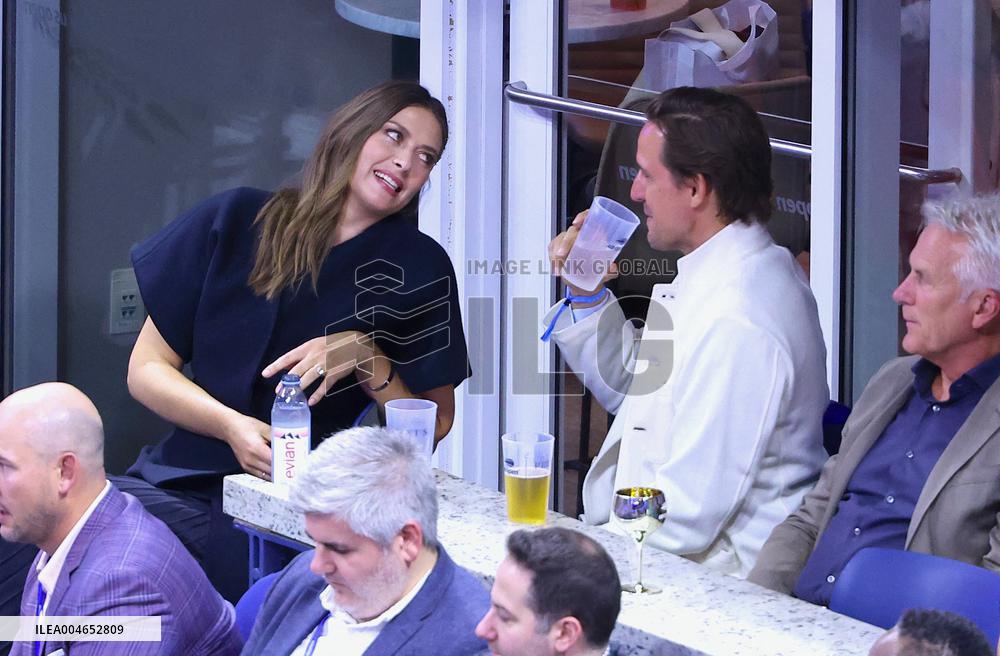 US Open - Celebs In The Stands