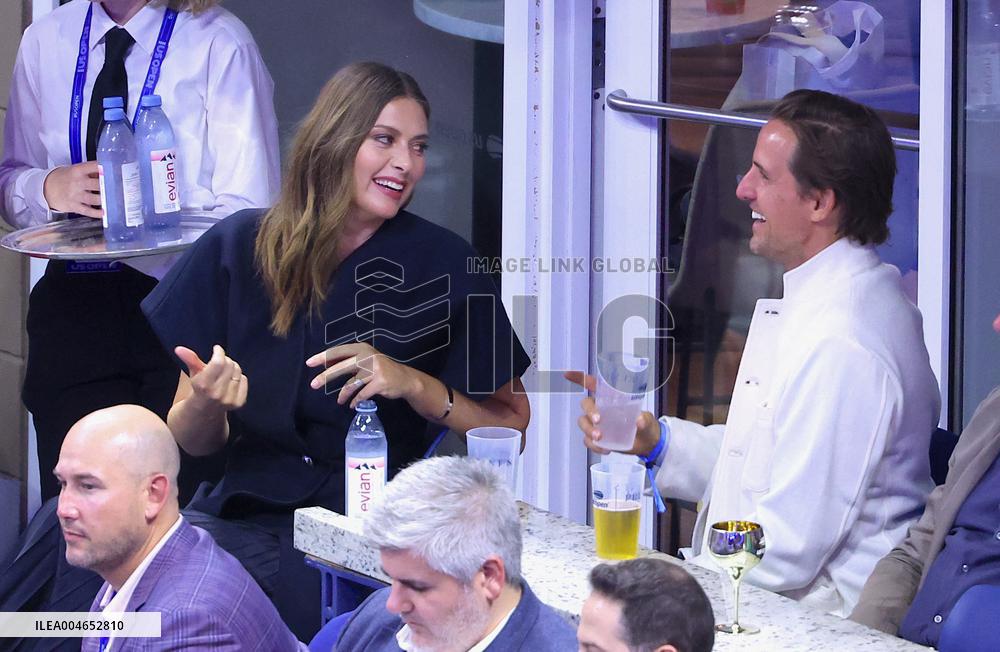 US Open - Celebs In The Stands